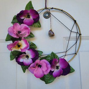 dream flower wall hanging